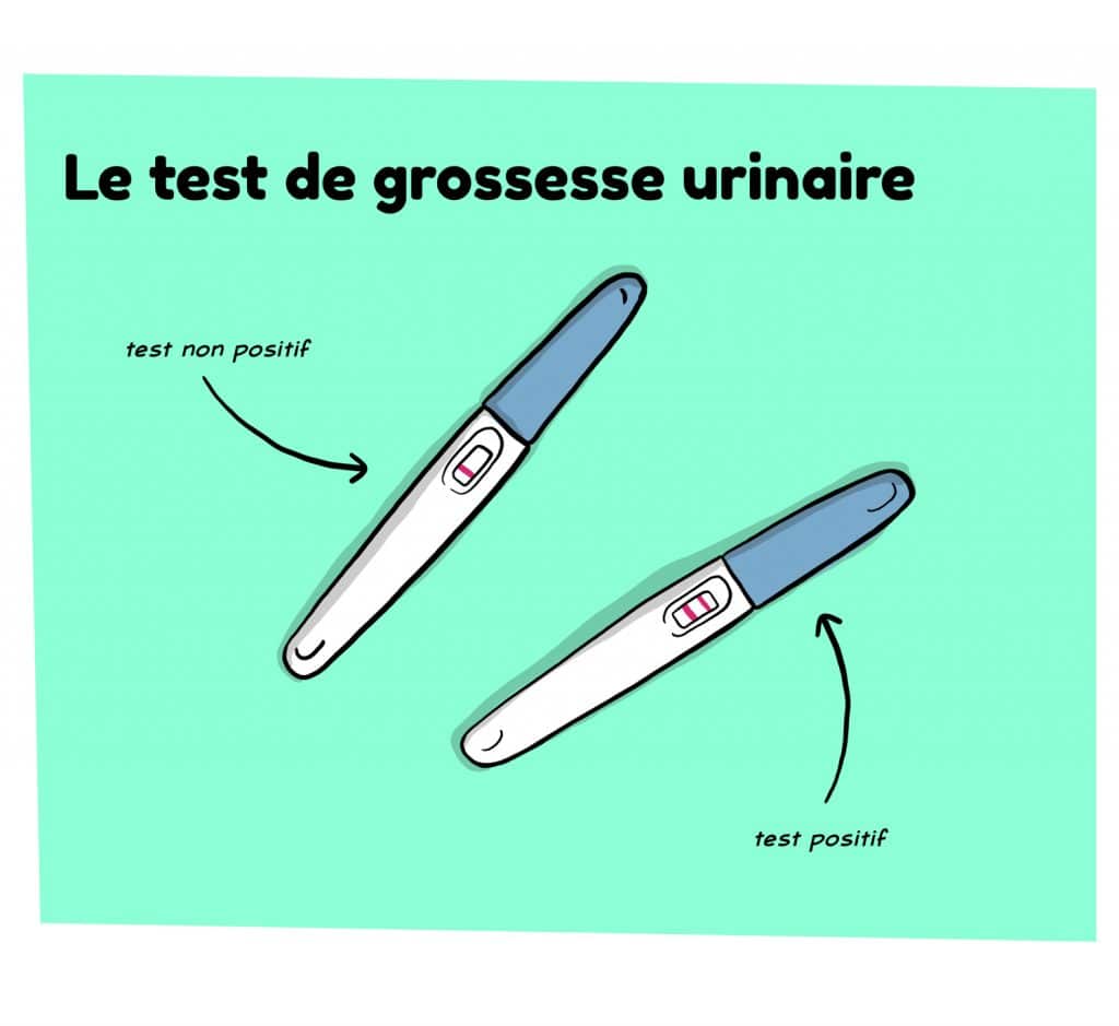 Illustration d'un test de grossesse urinaire sur parlons-sexualites.fr